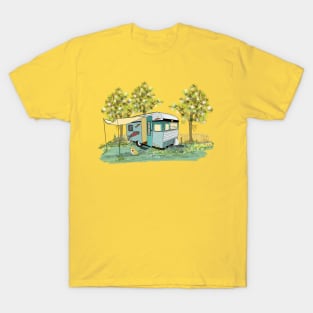 Lets Go Camping! Vintage Retro style..... T-Shirt